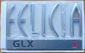 ORIGINÁLNÍ NÁPIS ŠKODA FELICIA GLX i