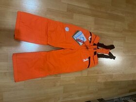 Lyžařské kalhoty Color Kids oranžové 104-110