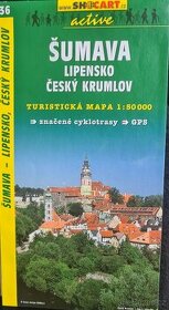 Turistická mapa - Šumava, Lipensko, Český Krumlov - 1
