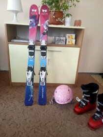 Dětské lyže s boty s helmou - 1