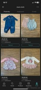 Dětské oblečení - 1