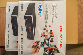 digitální satlitní HD přijímač THOPSON 2 ks - za cenu 1