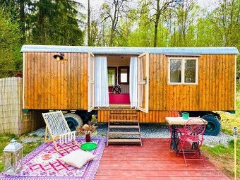 Maringotka tiny house cirkuswagen Top stav