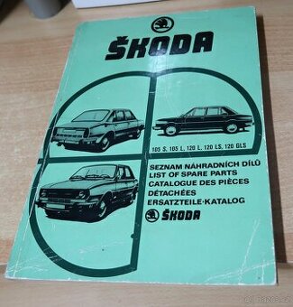 ŠKODA 120 GLS, 120 LS, ŠKODA 105 L - KATALOG DÍLŮ 1977-78, 3