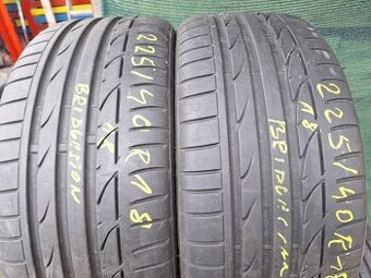 Prodám letní pneu 225/40/18 Bridgeston - 1