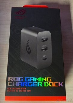Nabíječka ASUS ROG Gaming Charger Dock 65W,HUB,HDMI,USB,Ally