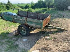 Vlečka přívěs za traktor