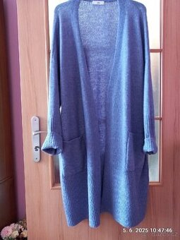 Dlouhý svetr vesta HM, vel.3-4XL,