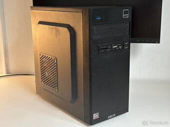 Starší herní PC - R5 1600AF/16GB DDR4/RX570 8GB/750GB SSD