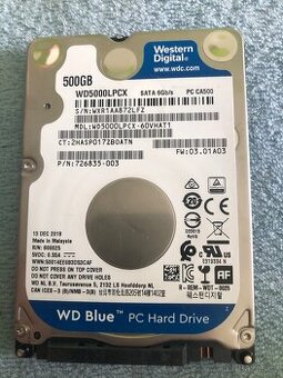 2,5 hdd 500gb