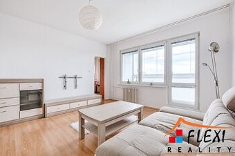 Pronájem částečně zařízeného bytu 3+1 s lodžií, 63 m2, ul. F