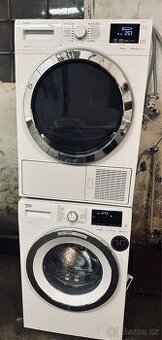 BEKO Set pračka + sušička Slim úzké a+++