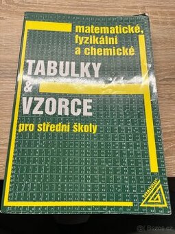 Matematické a fyzikální tabulky pro střední školy
