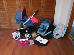 Quinny Buzz Wave dvojkombinace kočárek komplet