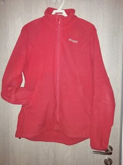 dámská mikina Bergans, vel. L, barva tmavě růžová - meruňkov