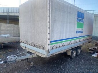 Přívěs VARIO E35.5V - valník s plachtou