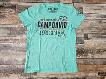 Camp David tyrkysové tričko