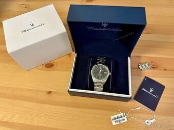 Pánské hodinky Maserati, ORIGINÁL, 100m vodotěsnost