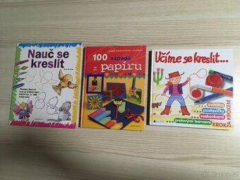 Dětské knihy jak kreslit a tvořit