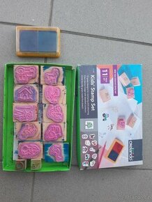 Sada dětských razítek, pro předškolní děti 2-7 , fa.Crelando