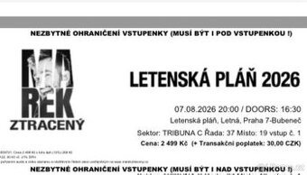 Marek Ztracený letenská pláň