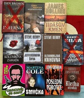 Různé knihy – různé ceny. Jednotlivě nebo vše.