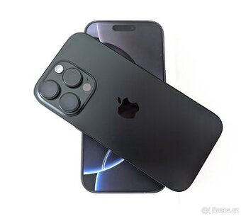 Apple iPhone 16 PRO 128GB Black jako NOVÝ Datart CZ záruka
