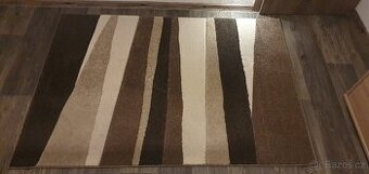 Koberec pod konferenční stolek, hnědý/béžový