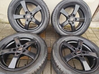 ALU 5x112 r16 DEZENT + LETNÍ PNEU - PĚKNÁ SADA
