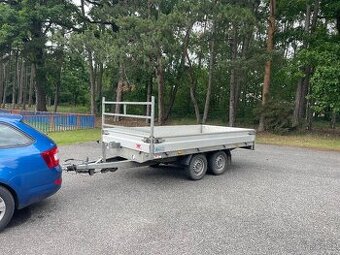 Bržděný přívěs HAPERT 180x335, 2000 kg, nová stk, rok 2017