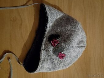 Zimní čepice dívčí vel.3-5 let