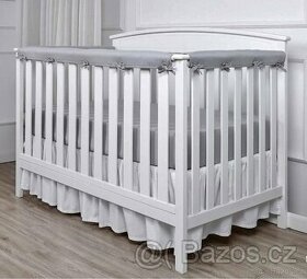 Bavlněný volán do dětské postýlky