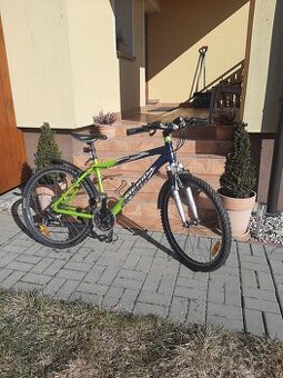 Horské kolo Merida hliníkový (alu)rám,odpružená vidlice