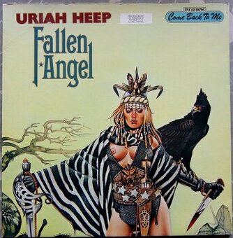 LP deska - Uriah Heep - Fallen Angel + On Tour List