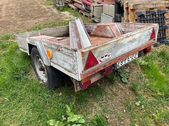 Privesny vozik s doklady bez STK