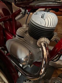 Jawa 250 pérák Motor po GO