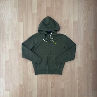 Ralph Lauren Polo zelená mikina s kapucí | vel. XS