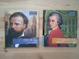 Světoví skladatelé - dvě CD vážné hudby s brožurou