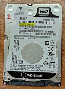 WD Black 2.5" HDD - 500GB - WD500LPX #02