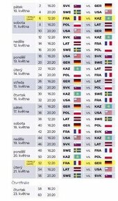 Mistrovství světa IIHF 2024 MS2024 lístky - 1