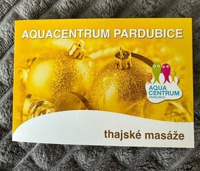 Thajská masáž - Aquacentrum Pardubice