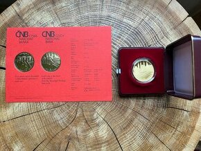 Zlatá mince 5000 Kč 2023 Kroměříž PROOF