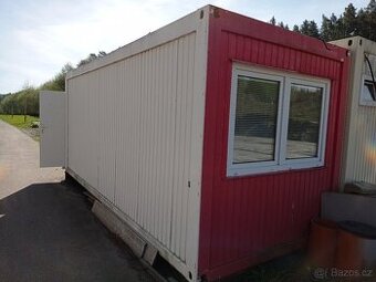 Obytná buňka / kontejner - 6x2,4 m - pěkný stav