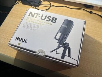 USB kondenzátorový mikrofon RODE NT USB