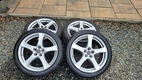 Alu kola Borbet s pneu 5×112 R 18