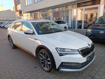 Škoda Superb 3 2.0TDI 147kW 4x4 DSG Scout 58tkm Panorama ACC