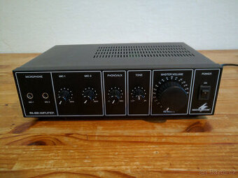 Karaoke zesilovač Monacor PA-400, 1 x 40W/4-16Ω - 1