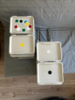 Odpadkové koše s výsuvem IKEA HALLBAR