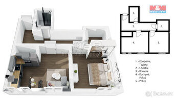 Prodej bytu 2+kk, 50 m², Praha, ul. U průhonu