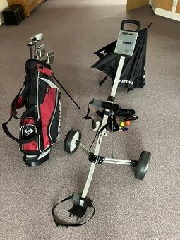 Golf set Dunlop Max + bag + vozík
